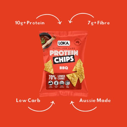 6x Ultra Low Carb Protein Chips - BBQ
