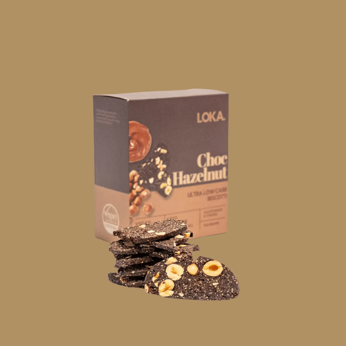 Ultra Low Carb Biscotti - Choc Hazelnut