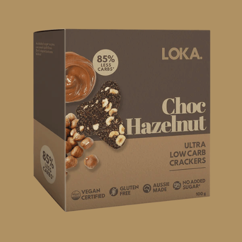 Ultra Low Carb Biscotti - Choc Hazelnut