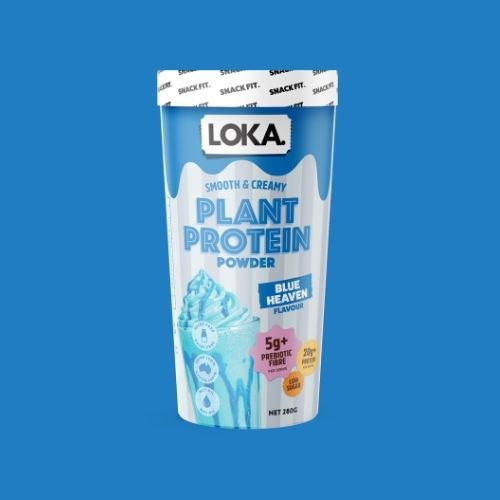 Loka Protein Powder Single Tub - fibre plant protein powder by Loka Foods