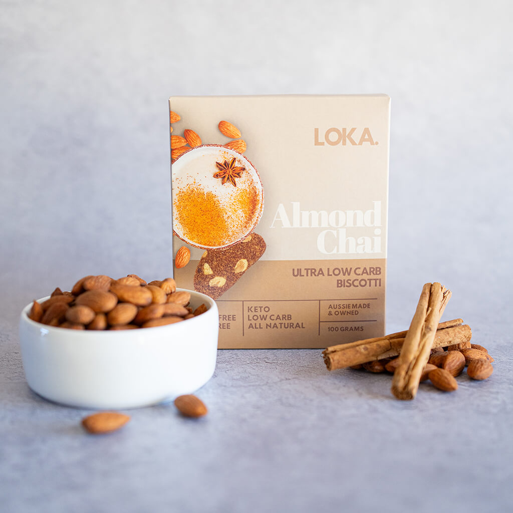 Ultra Low Cab Biscotti - Almond Chai
