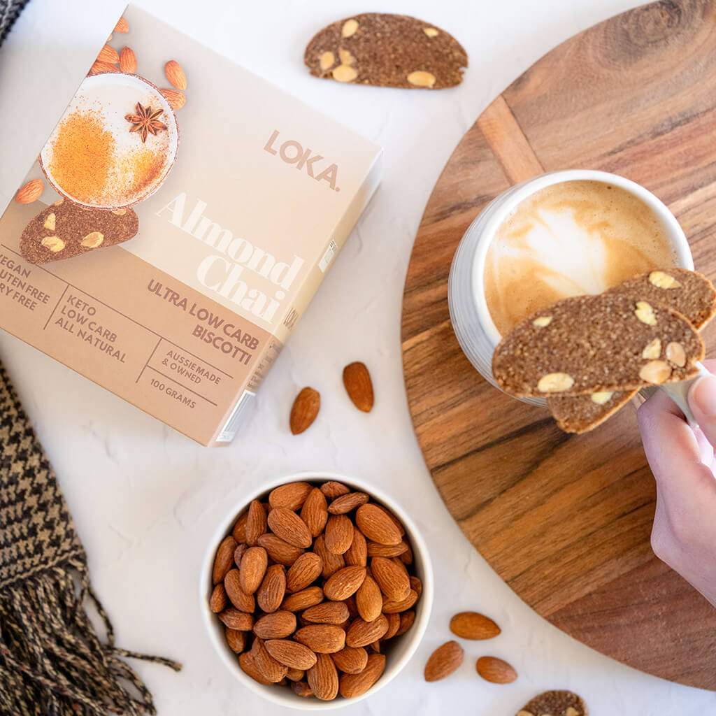 Ultra Low Cab Biscotti - Almond Chai