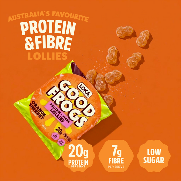 ORANGE SHERBET - SHIPS 17TH SEP - 10 x 50G PACKS